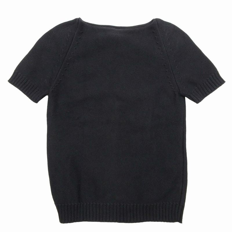 【YURI PARK】ボートネックプルオーバー イタリア製 ウール100% 短丈 YURI PARK】ボートネックプルオーバー イタリア製 ウール100% 短丈