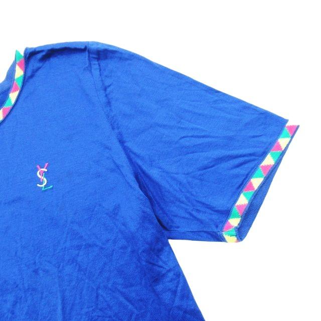 00sイヴサンローラン Flocking Birds YSLカサンドラ Tシャツ 00s