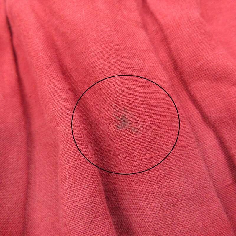 美品 ネストローブ nest Robe リネン Yネック ドレス ワンピース
