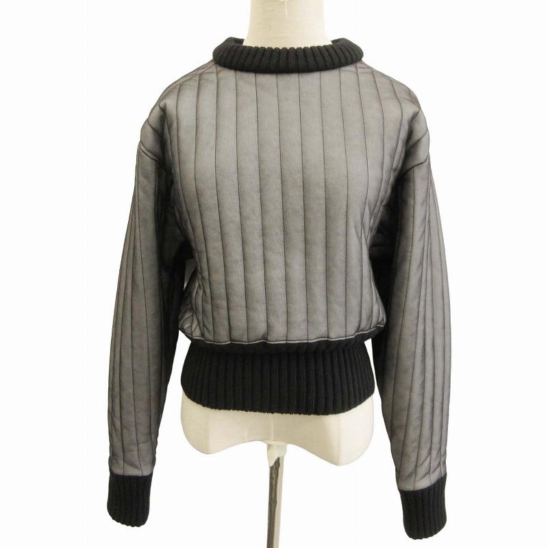 未使用品 22AW フミカ ウチダ FUMIKA_UCHIDA QUILTED LONG RIB PULL 