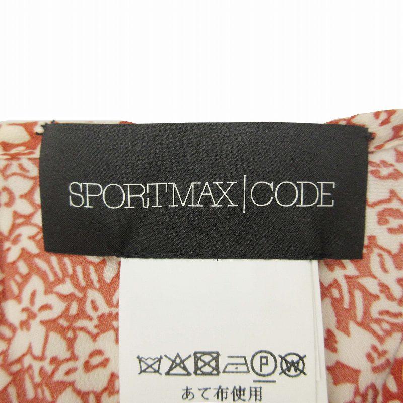 美品】スポーツマックスコード-Sportmax Code-シアーレースブラウス