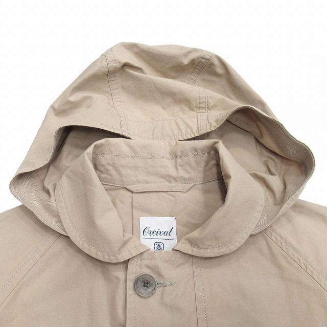 ORCIVAL オーシバルボンディングコート　スプリングコートフード取り外し可能 ORCIVAL（オーシバル）の「ORCIVAL / オーシバル コットン