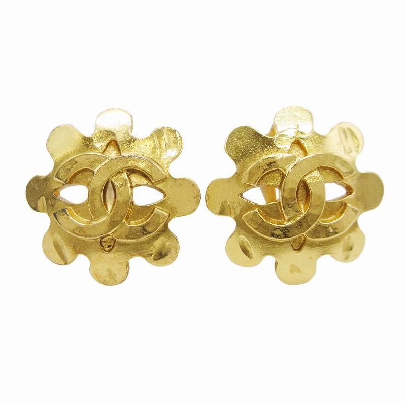 94P 90s vintage シャネル CHANEL ココマーク イヤリング 両耳  
