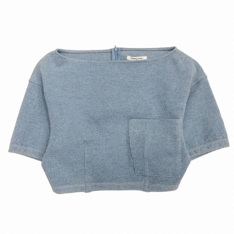 未使用品 23SS フミカ ウチダ FUMIKA_UCHIDA MILANO RIB CROPPED 未使用品 23SS フミカ ウチダ FUMIKA_UCHIDA MILANO RIB CROPPED