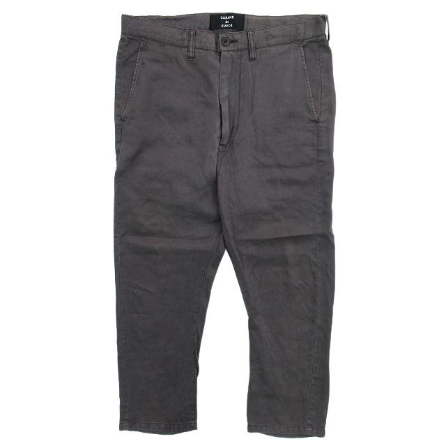 美品 CABANE de ZUCCA パンツ デニム サイズL ジーンズ 日本製 CABANE de ZUCCA サルエルデニムパンツ - メルカリ