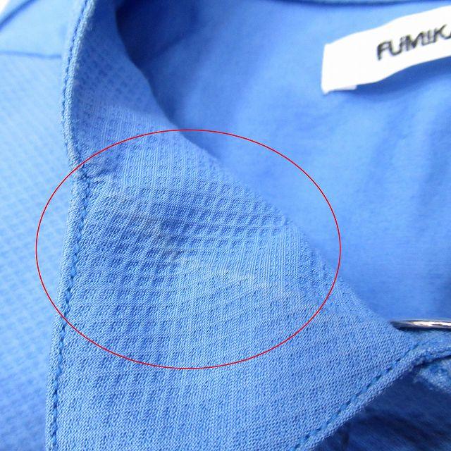フミカ ウチダ FUMIKA_UCHIDA WING-COLLAR WAISTCOATS BIB SHIRT 