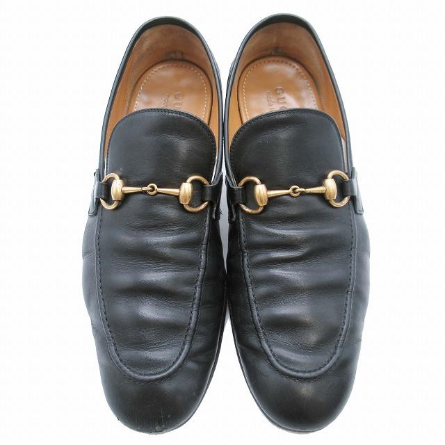 美品 GUCCI ホースビットローファー ヨルダーン 黒 金 35 1/2 美品 GUCCI ホースビットローファー ヨルダーン 黒 金 38 1/2