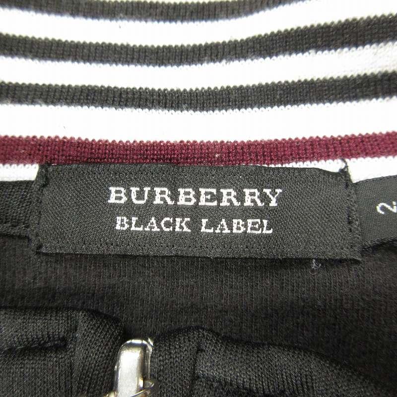 BURBERRY BLACK LABEL バーバリーブラックレーベル ライン 切替 BURBERRY BLACK LABEL バーバリーブラックレーベル ライン 切替