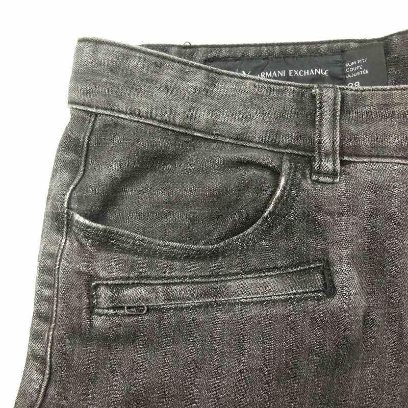 美 ジョルジオアルマーニ GIORGIO ARMANI ウォッシュド ストレッチ 