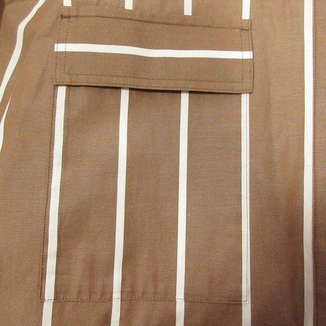 美品 19SS ティッカ TICCA ストライプ オーバーサイズ シャツ  