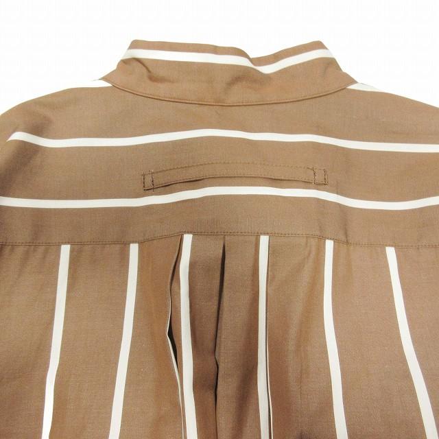 美品 19SS ティッカ TICCA ストライプ オーバーサイズ シャツ  