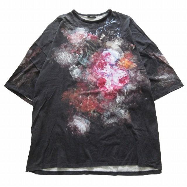 20SS ラッドミュージシャン LAD MUSICIAN FLOWER BIG T-SHIRT フラワー 