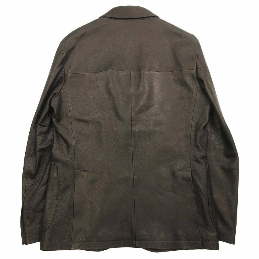 美品 タリアトーレ TAGLIATORE CARSON カーソン ラムレザー テーラード 