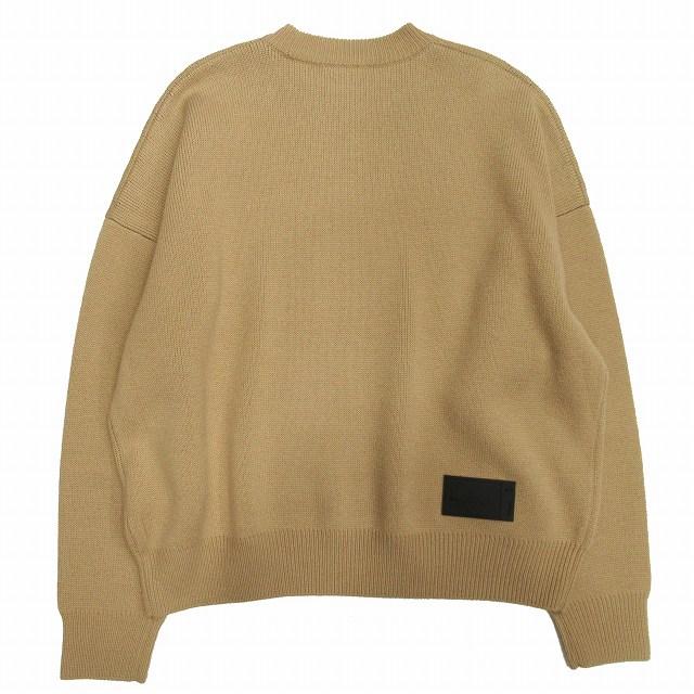 極美品 ウェルダン WE11DONE ジャガード セーター オーバーサイズ  