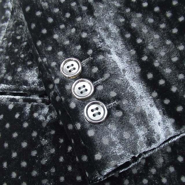 極美品 19aw コムデギャルソンオムプリュス ベルベット ドット  