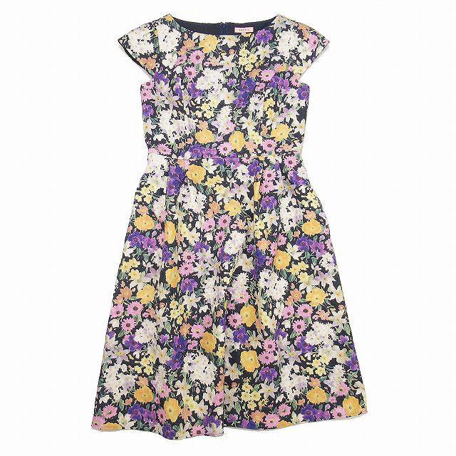 22aw トッカ TOCCA MIRAGE ミラージュ ドレス ワンピース 花柄  