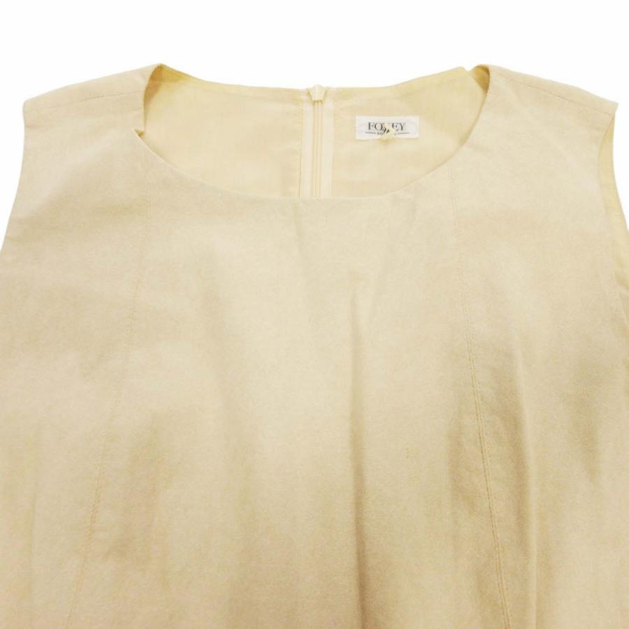 フォクシー ブティック FOXEY BOUTIQUE スエード フェイクレザー 