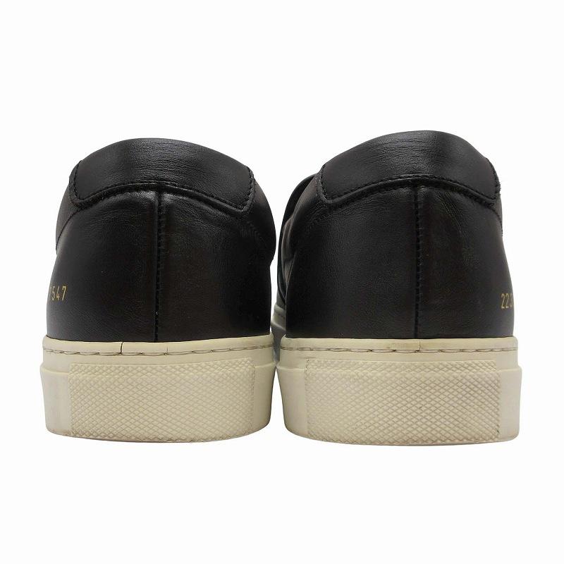 美品 コモンプロジェクト COMMON PROJECTS レザー スリッポン 美品 コモンプロジェクト COMMON PROJECTS レザー スリッポン