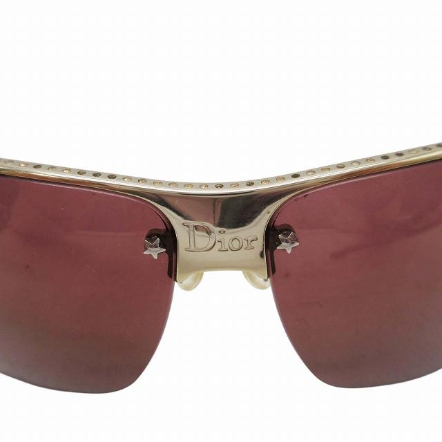 Christian Dior クリスチャンディオール half rim glasses  