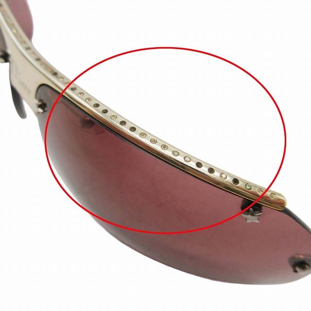 Christian Dior クリスチャンディオール half rim glasses  