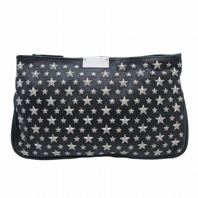 ジミーチュウ JIMMY CHOO ZULU スタースタッズ カウレザー