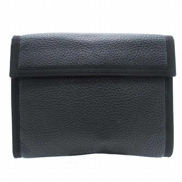Maison Margiela / クラッチバッグ 4ステッチ ブラック レザー