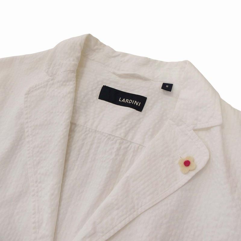 未使用級 現行タグ L ラルディーニ ブートニエル シアサッカー ジャケット 未使用級 現行タグ L ラルディーニ ブートニエル シアサッカー