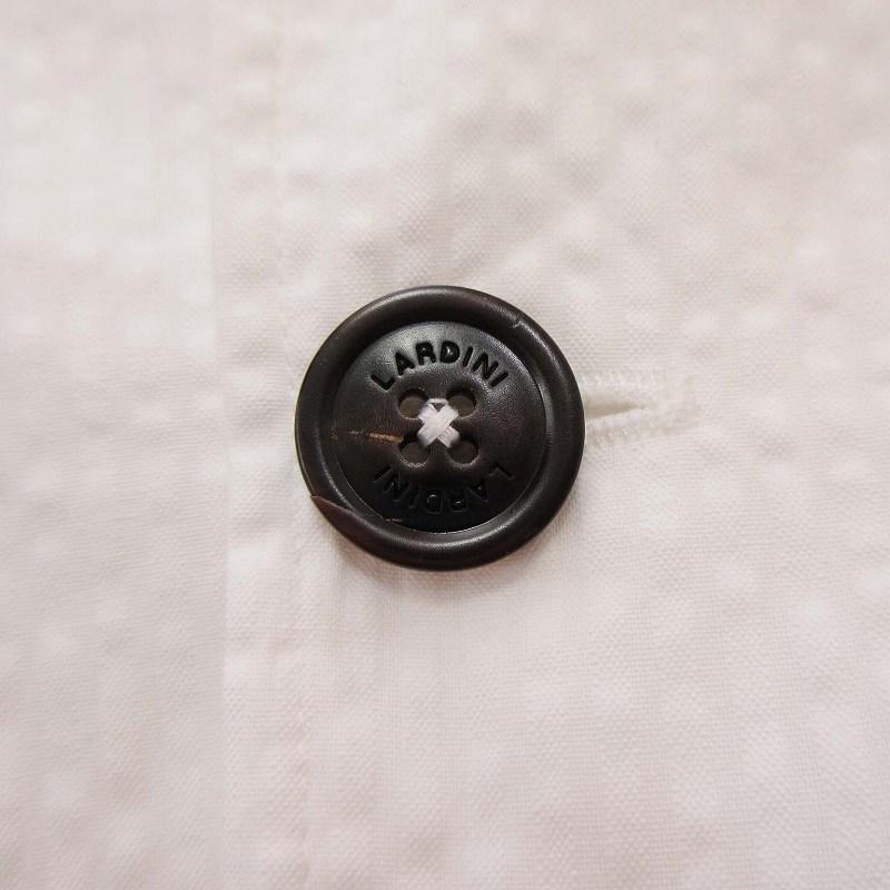 美品 ラルディーニ LARDINI シアサッカー コットン テーラード 