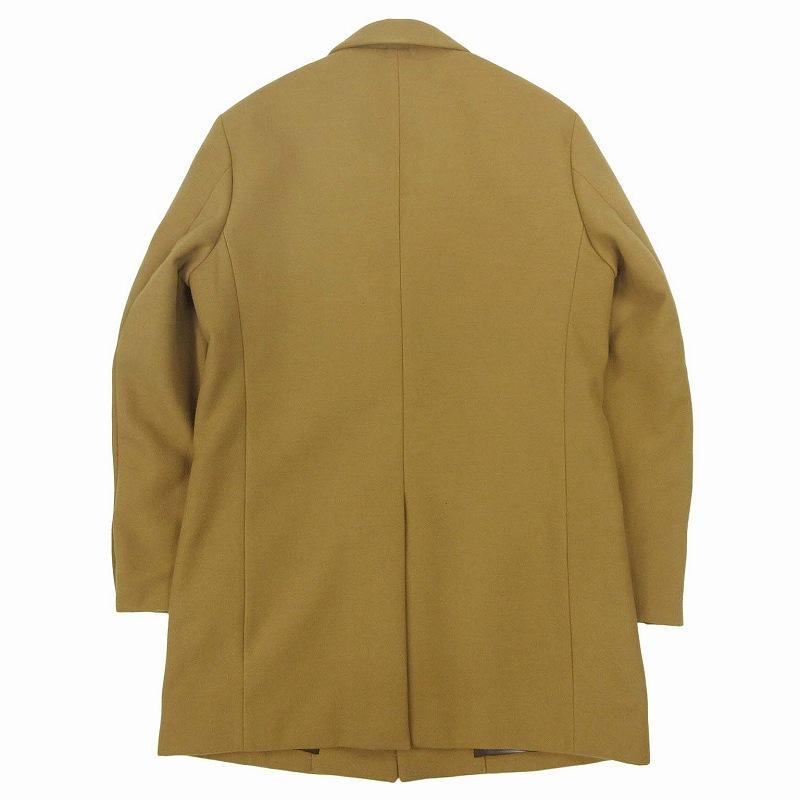 美品 インヘリット INHERIT メルトン チェスター コート ジャケット 