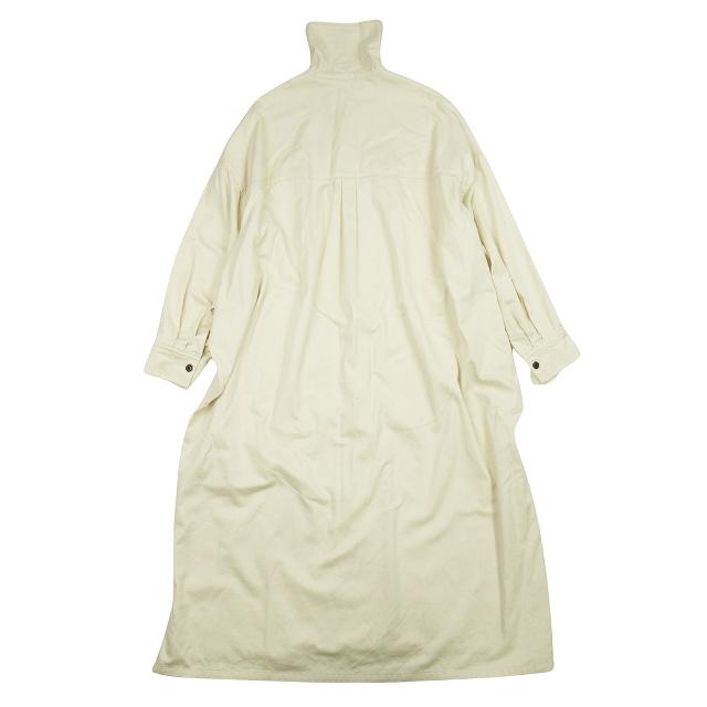 Y's（ワイズ） 21aw ヨウジヤマモト HIGH-COLLAR LONG COAT SOFT TWILL