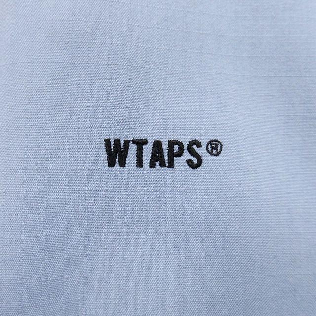 美品 23ss WTAPS REPO 01/SS/CTPL.RIPSTOP.SIGN オーバーサイズシャツ 