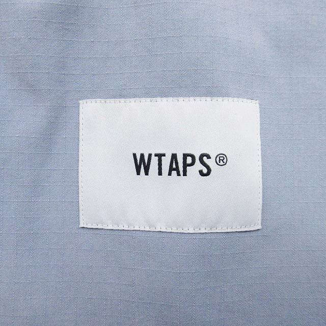 美品 23ss WTAPS REPO 01/SS/CTPL.RIPSTOP.SIGN オーバーサイズシャツ 