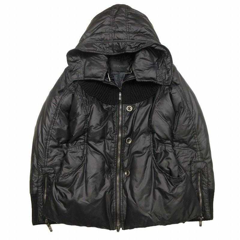 エルマノシェルビーノ ERMANNO SCERVINO ニット 切替 ダウン