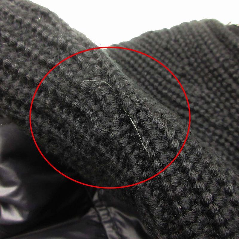 エルマノシェルビーノ ERMANNO SCERVINO ニット 切替 ダウン