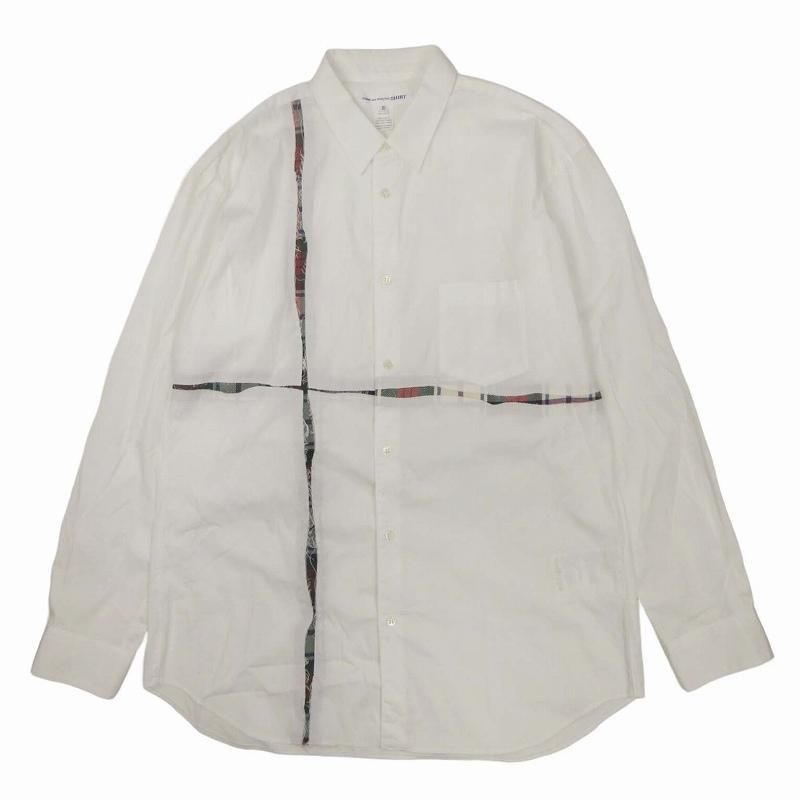 美品 22AW コムデギャルソンシャツ COMME des GARCONS SHIRT タータン 