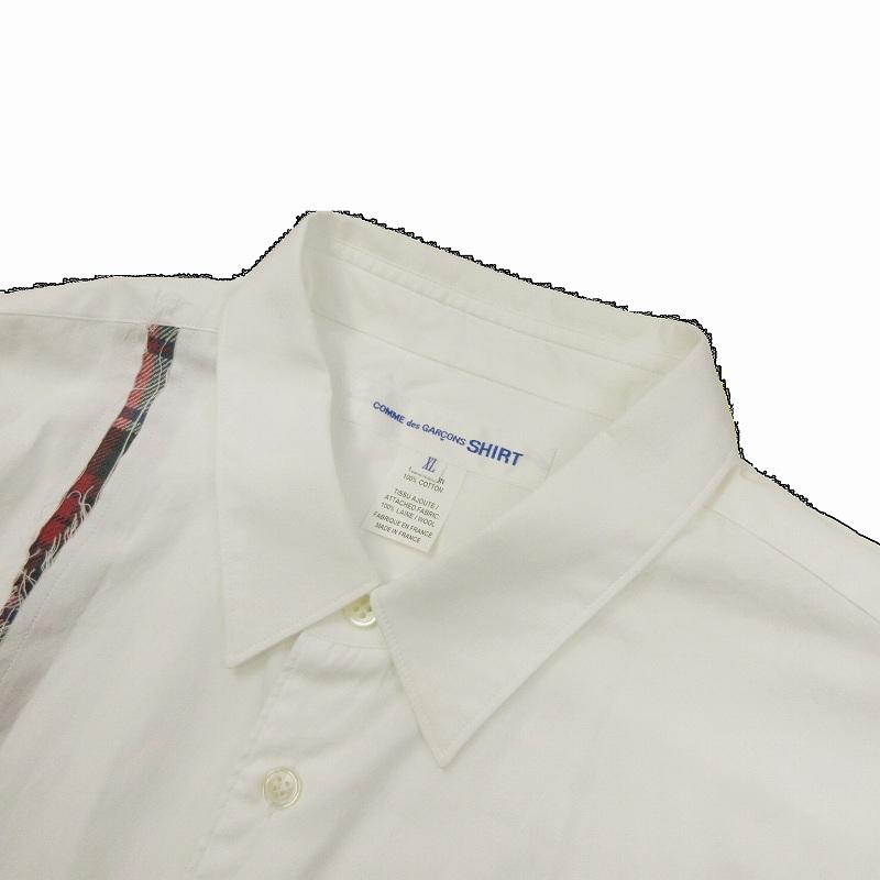 美品 22AW コムデギャルソンシャツ COMME des GARCONS SHIRT タータン 