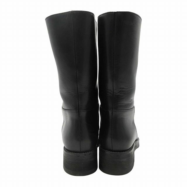MARNI 14AW マルニ STIVALE BOOT カウレザー ムートン ブーツ ボア裏地  