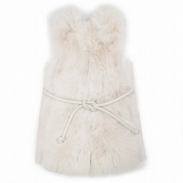 極美品 ブランカ BLANCHA sagafurs ムートン ファー コンビ