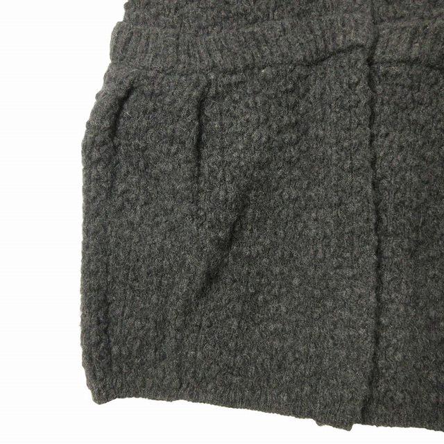 美品 セタイチロウ seta ichiro ウール混 リブカラー ニット