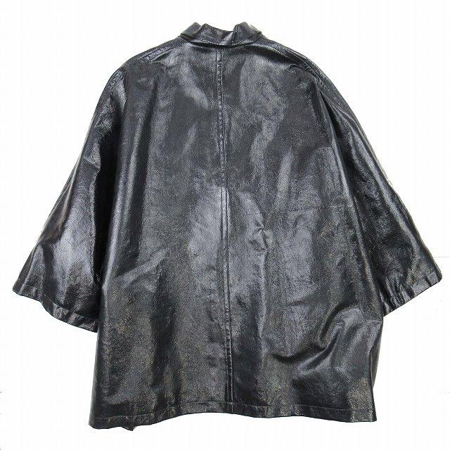 BALENCIAGA 美品 19aw バレンシアガ エナメルコーティング ビッグ 