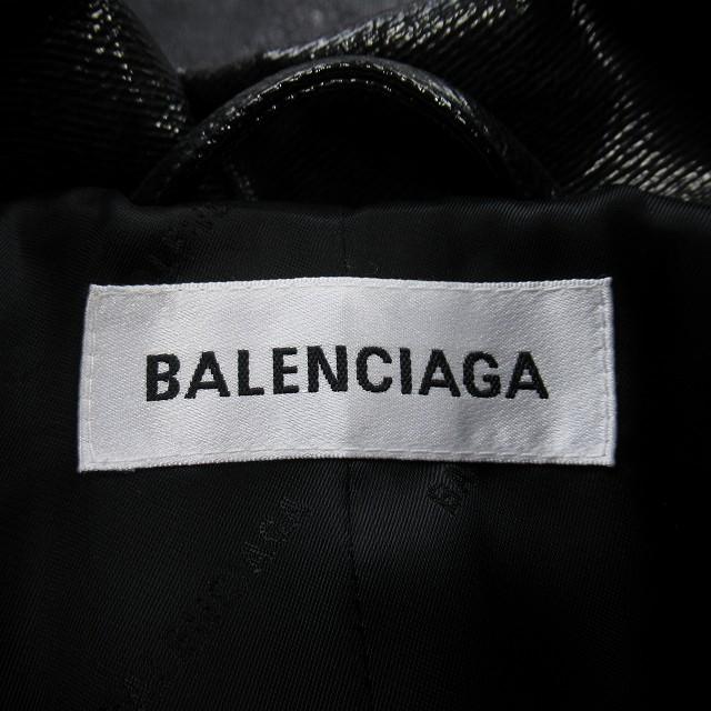BALENCIAGA 美品 19aw バレンシアガ エナメルコーティング BALENCIAGA 美品 19aw バレンシアガ エナメルコーティング