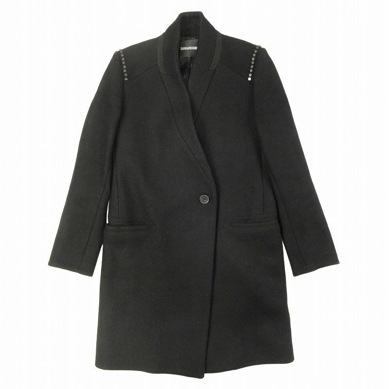 美品 ザディグ エ ヴォルテール ZADIG & VOLTAIRE ウール メルトン 
