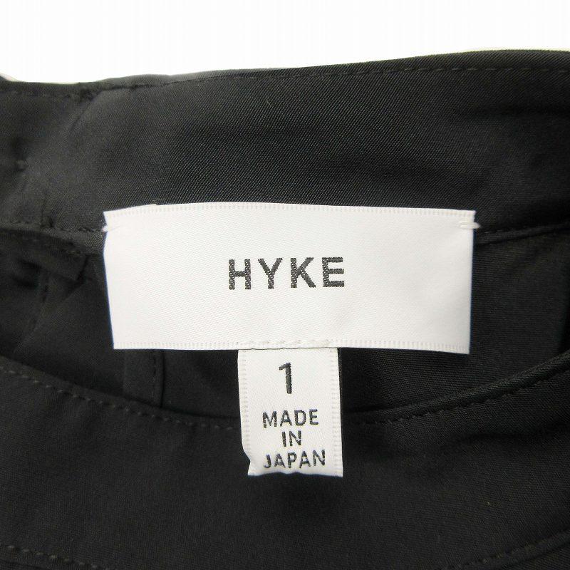美品 20SS ハイク HYKE スリーブレス ドレス ワンピース チュニック 膝  