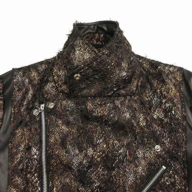 TORNADO MART ダイヤカットJQ パイソン ライダースコート