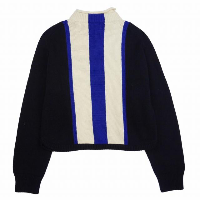 美品 エルメス HERMES ニット 21AW セーター ハイネック 長袖 チェック カシミヤ トップス レディース 34(S) ブラック HERMES - 美品 エルメス HERMES ニット セーター ハイネック カシミヤ