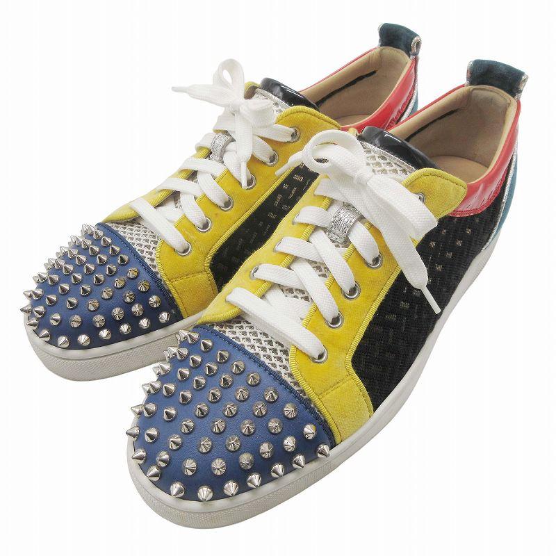 Christian Louboutin（クリスチャンルブタン） 美品 スタッズ メッシュ