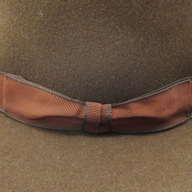 HERMES（エルメス） 美品 ラビット100％ フェルト オープンクラウン