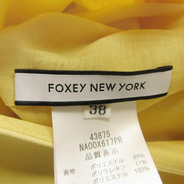 極美品 23年製 フォクシーニューヨーク FOXEY NEW YORK DRES 極美品 23年製 フォクシーニューヨーク FOXEY NEW YORK DRES
