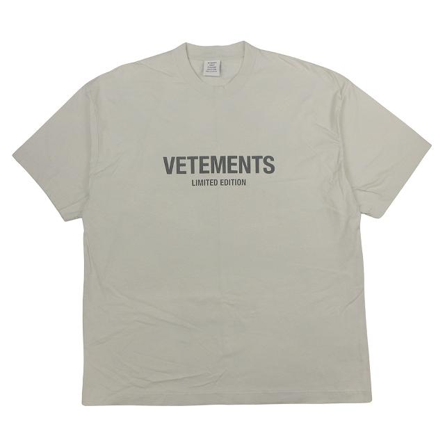 極美品 23SS ヴェトモン ベトモン VETEMENTS LOGO LIMITED EDITION T 