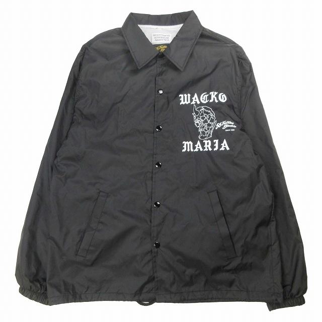24SS ワコマリア × 56タトゥースタジオ コーチ ジャケット スカル 般若 WACKO MARIA 美品 24SS ワコマリア × 56タトゥースタジオ 56
